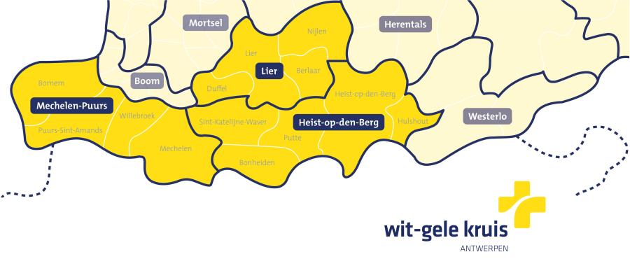 Afdelingen Lier, Mechelen en Heist-op-den-Berg